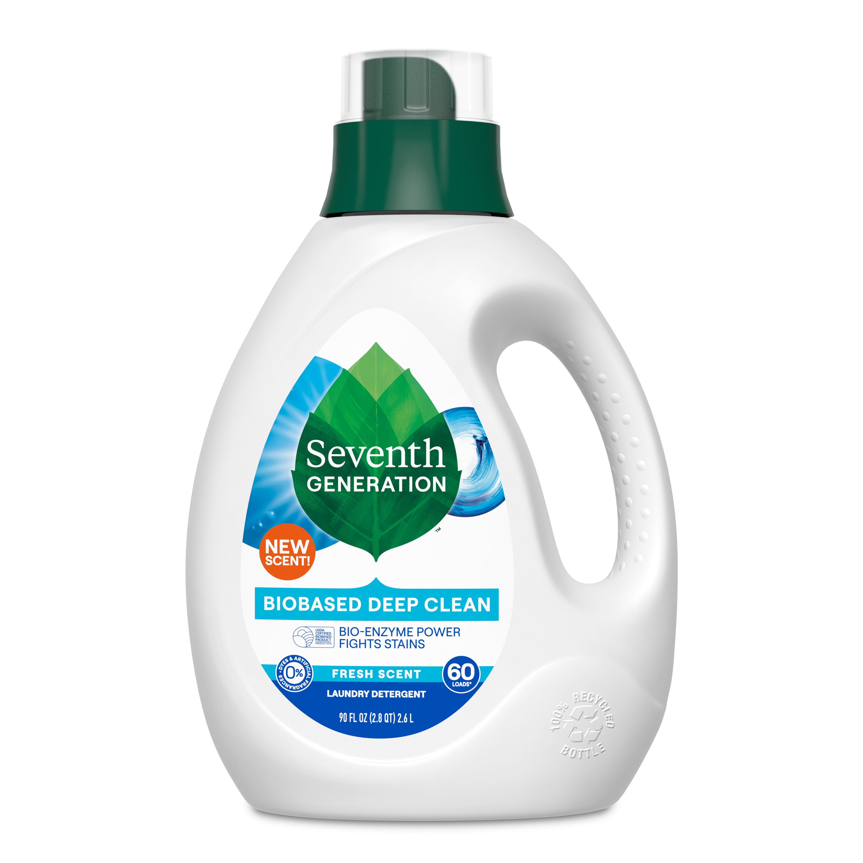 Seventh Generation Biobased Deep Clean Liquid Laundry Detergent - Fresh ...