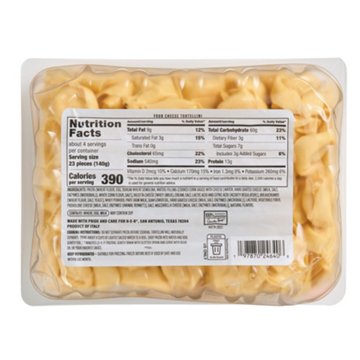 H-E-B Italian Tortellini Filled Pasta Family Size - Four Cheese