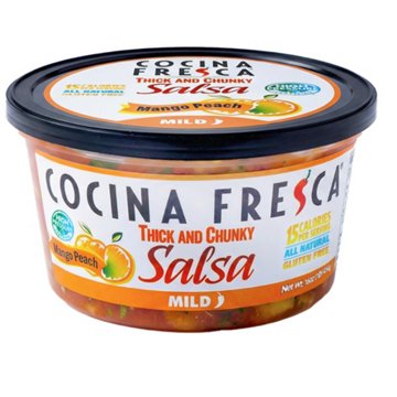 Cocina Fresca Thick & Chunky Mild Mango Peach Salsa