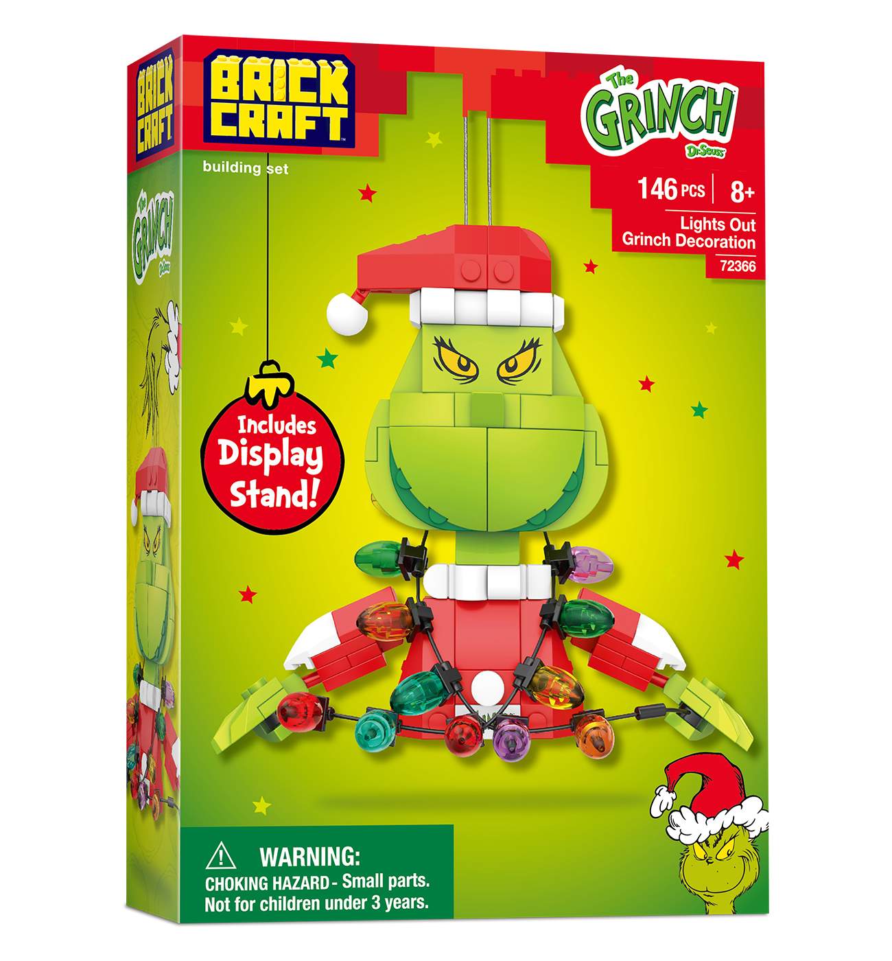 BrickCraft Lights Out Grinch Decoration Building Set - Shop Lego ...