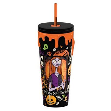 Disney The Nightmare Before Christmas Jack & Sally Drip Cup, 24 oz
