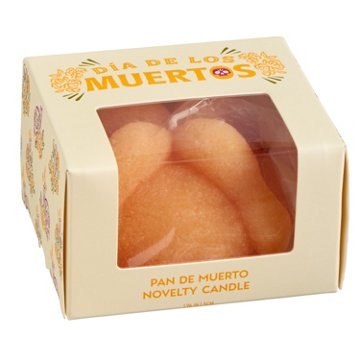 Destination Holiday Day of the Dead Pan de Muerto Novelty Candle