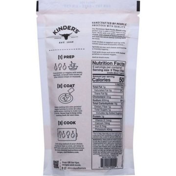 Kinder's Parmesan Herb Crispy Panko Blend, 5 oz