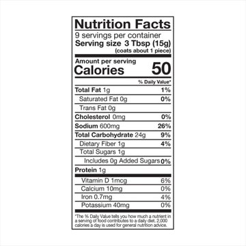 Kinder's Parmesan Herb Crispy Panko Blend, 5 oz