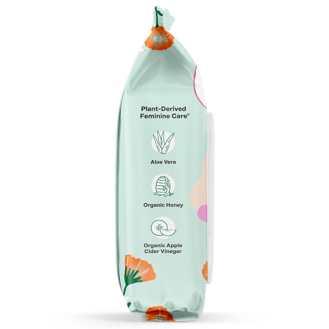 The Honey Pot Company Prebiotic Wipes; image 2 of 4