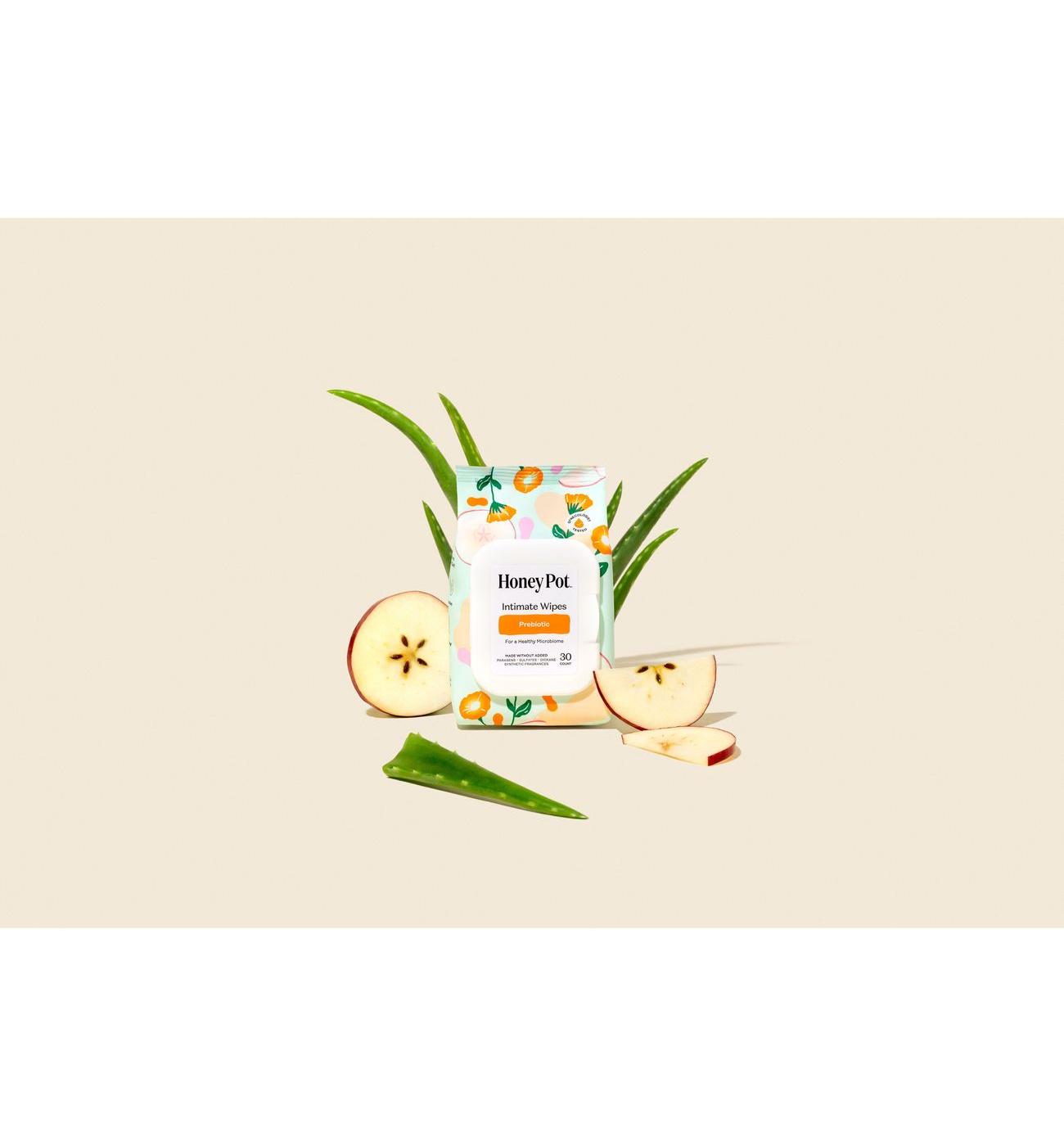 The Honey Pot Company Prebiotic Wipes; image 3 of 4