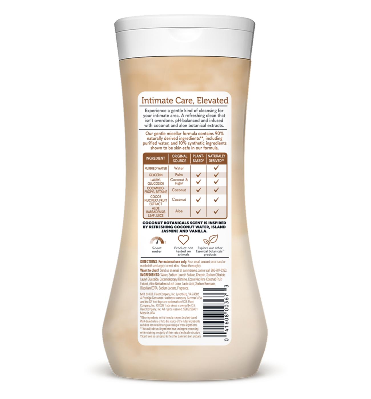 Summer's Eve Cleansing Wash Essential Botanicals - Coconut; image 2 of 2