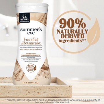 Summer's Eve Cleansing Wash Essential Botanicals - Coconut