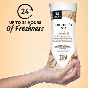 Summer's Eve Cleansing Wash Essential Botanicals - Coconut