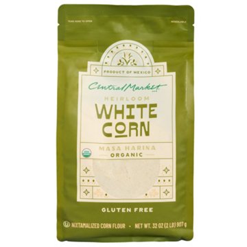 Central Market Central Market Organic White Corn Masa, 32 oz