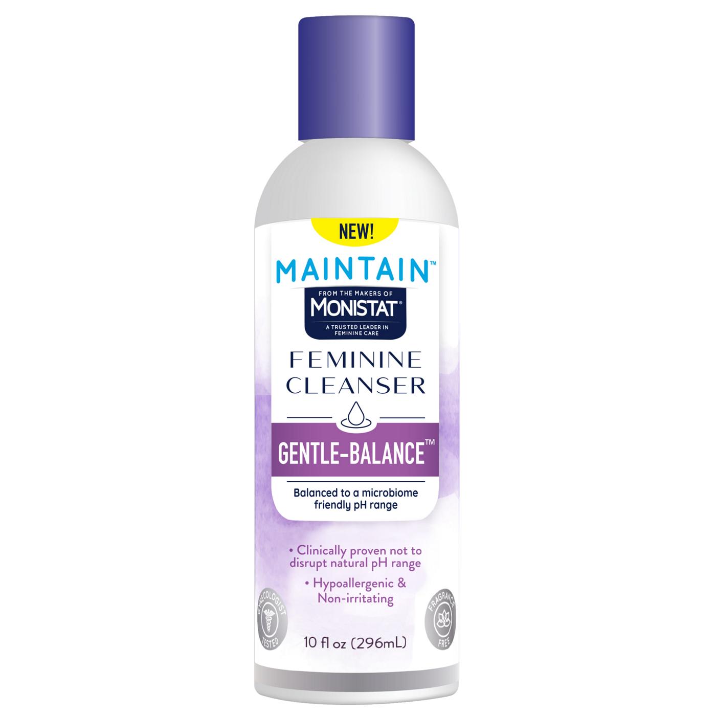 Monistat Maintain Gentle Balance Feminine Wash; image 1 of 2