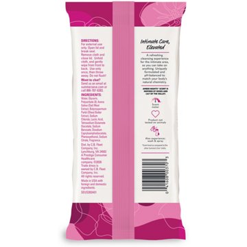 Summer's Eve Cleansing Cloths - Amber Nights, 32 ct