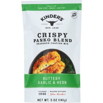 Kinder's Buttery Garlic & Herb Crispy Panko Blend, 5 oz