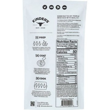 Kinder's Buttery Garlic & Herb Crispy Panko Blend, 5 oz