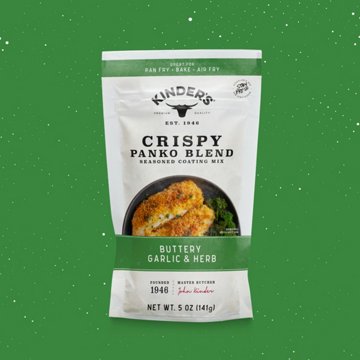 Kinder's Buttery Garlic & Herb Crispy Panko Blend, 5 oz