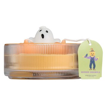 Destination Holiday 3D Pumpkin Patch 3 Wick Halloween Candle - Wicked Bramble Scent