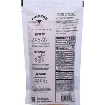 Kinder's Woodfired Garlic Crispy Panko Blend, 5 oz
