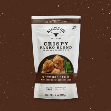 Kinder's Woodfired Garlic Crispy Panko Blend