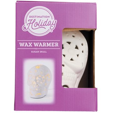 Destination Holiday Day of the Dead Sugar Skull Wax Warmer