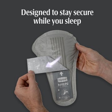 Depend Guards Incontinence Pads for Men - Overnight