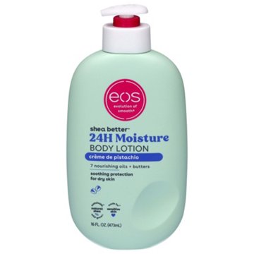 eos Shea Better 24H Moisture Body Lotion - Creme De Pistachio, 16 oz