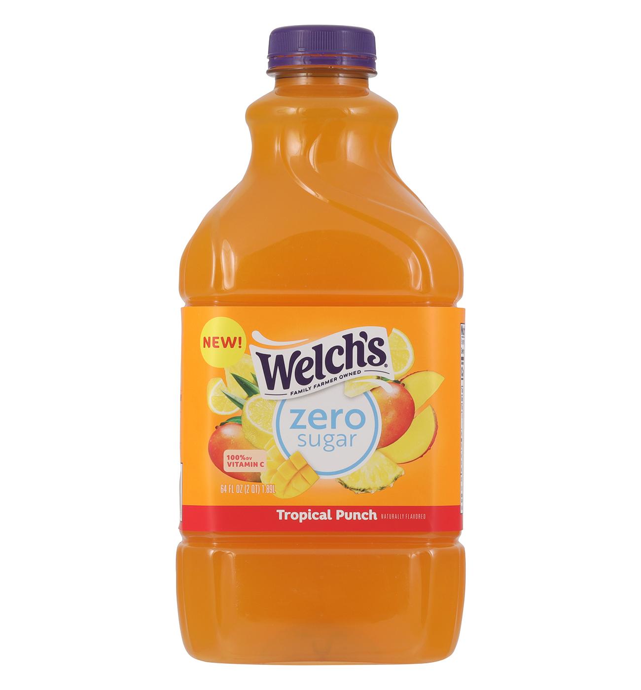 Welch's Zero Sugar Tropical Punch; image 1 of 3