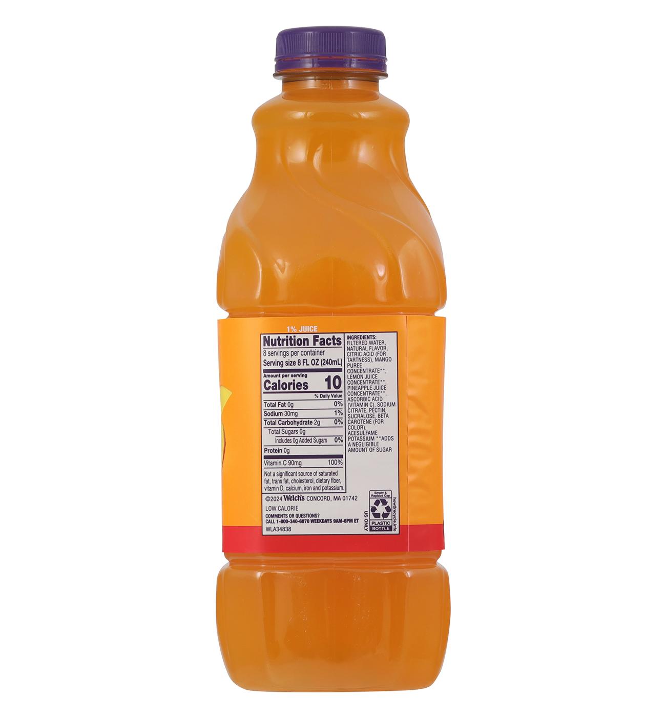 Welch's Zero Sugar Tropical Punch; image 3 of 3