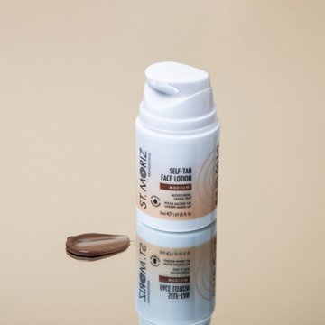 St. Moriz Professional Self Tan Face Lotion - Medium