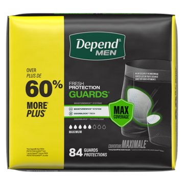 Depend Guards Incontinence Pads for Men