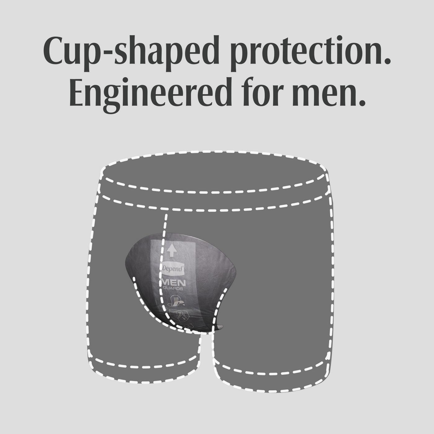 Depend Guards Incontinence Pads for Men; image 7 of 8