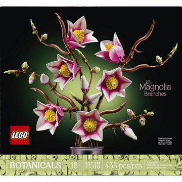 LEGO Botanical Magnolia Branches Building Set, 435 pc