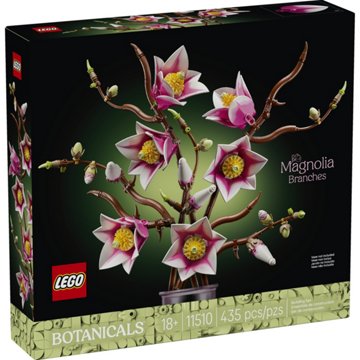LEGO Botanical Magnolia Branches Building Set, 435 pc