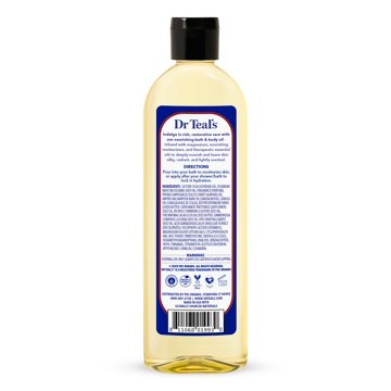 Dr Teal's Moisturizing Bath & Body Oil - Shea Butter & Almond Oil, 8.8 oz