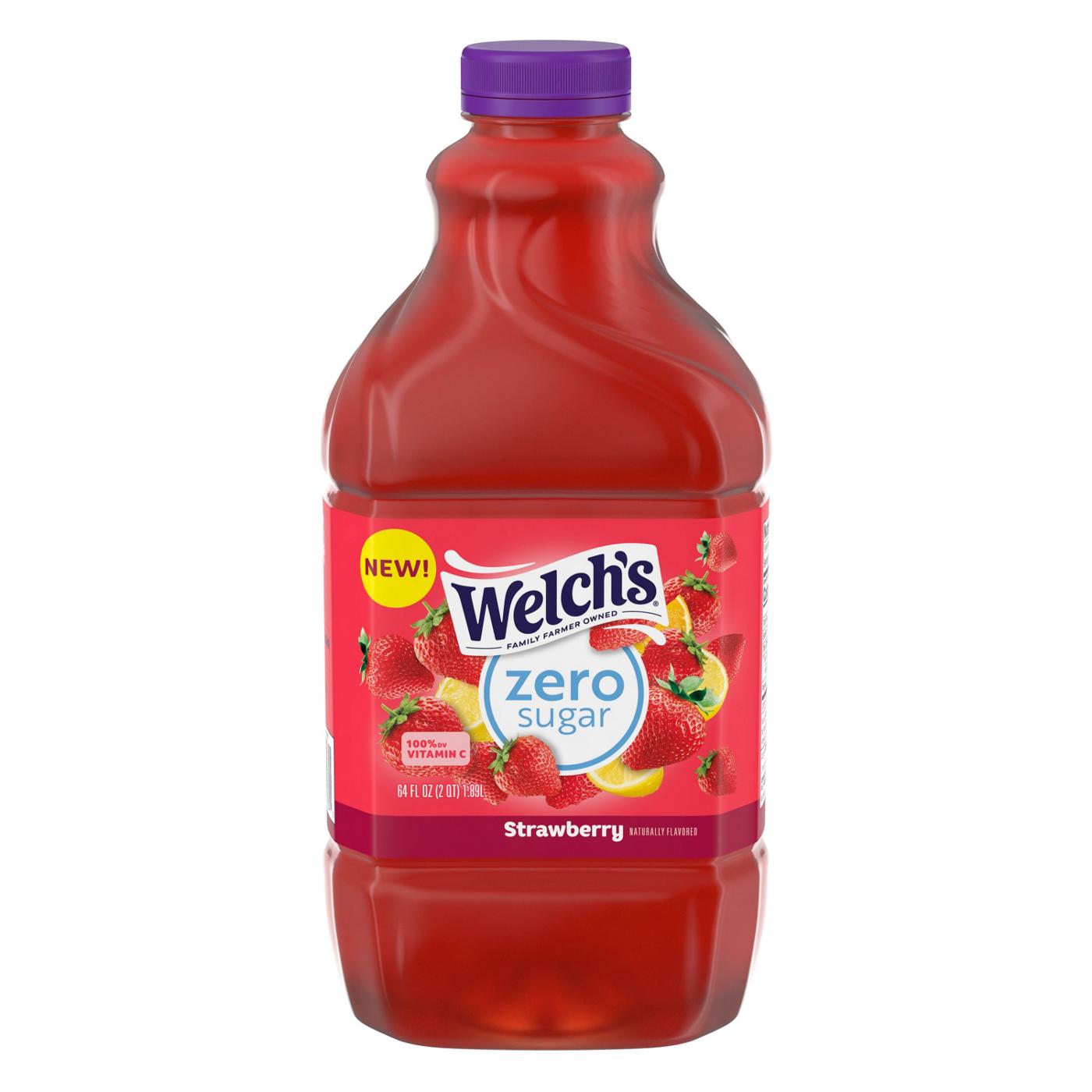 Welch's Zero Sugar Strawberry Juice; image 1 of 5