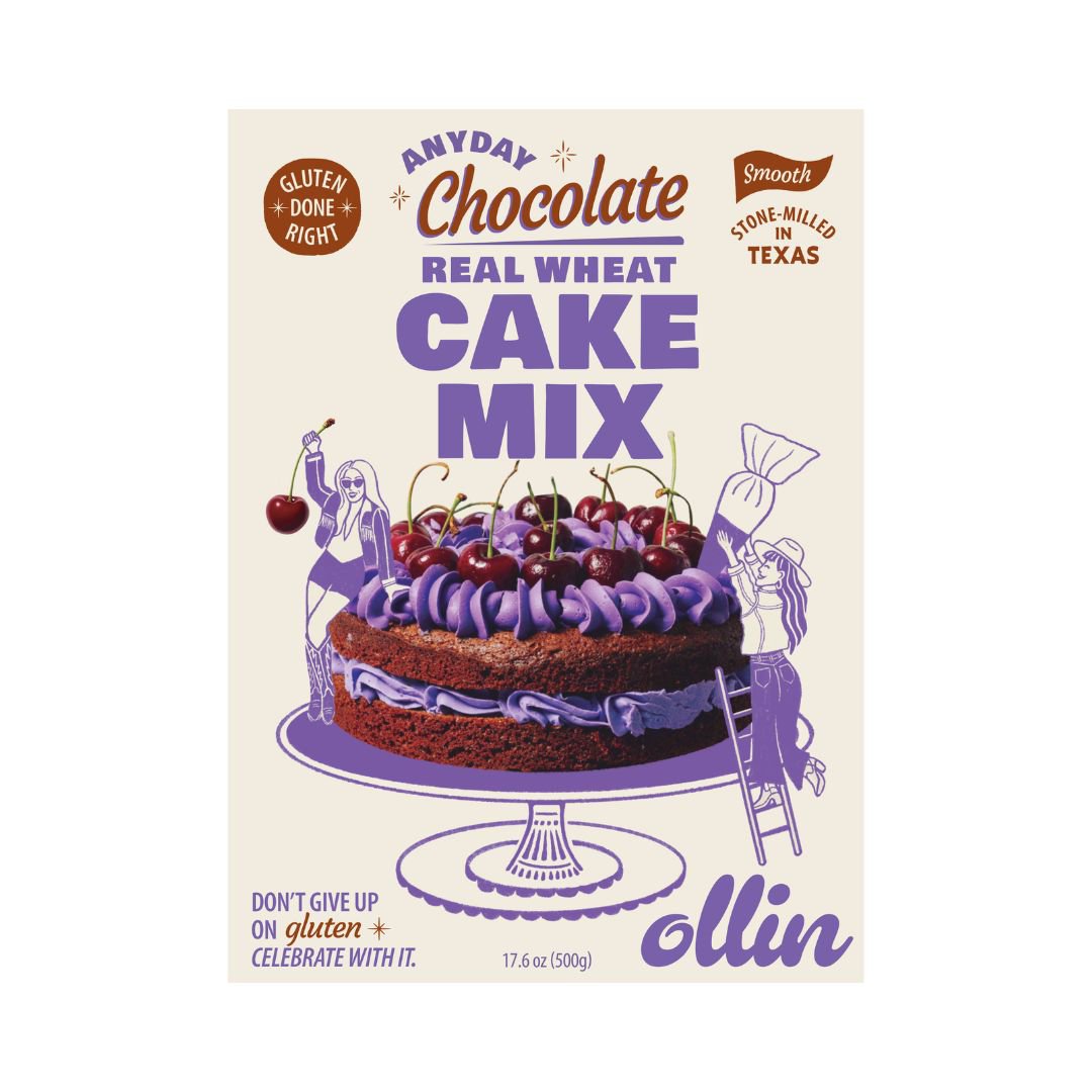 Ollin Anyday Chocolate Cake Mix, 17.6 oz | Central Market - Really