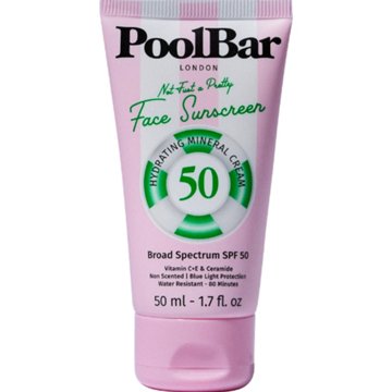 PoolBar Not Just a Pretty Face Mineral Sunscreen Lotion - SPF 50