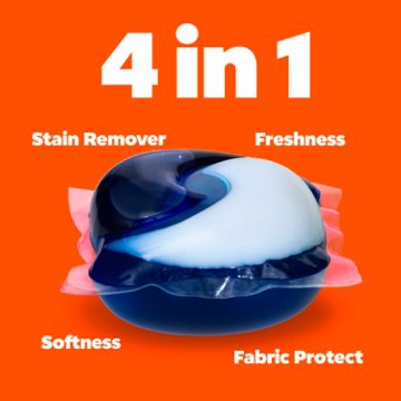 Tide PODS 4 In 1 Downy Laundry Detergent Pacs - April Fresh Scent
