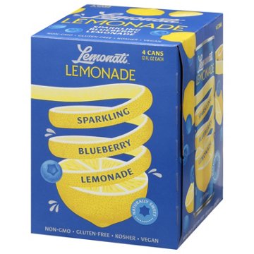Lemonati Sparkling Blueberry Lemonade 4 pk Cans