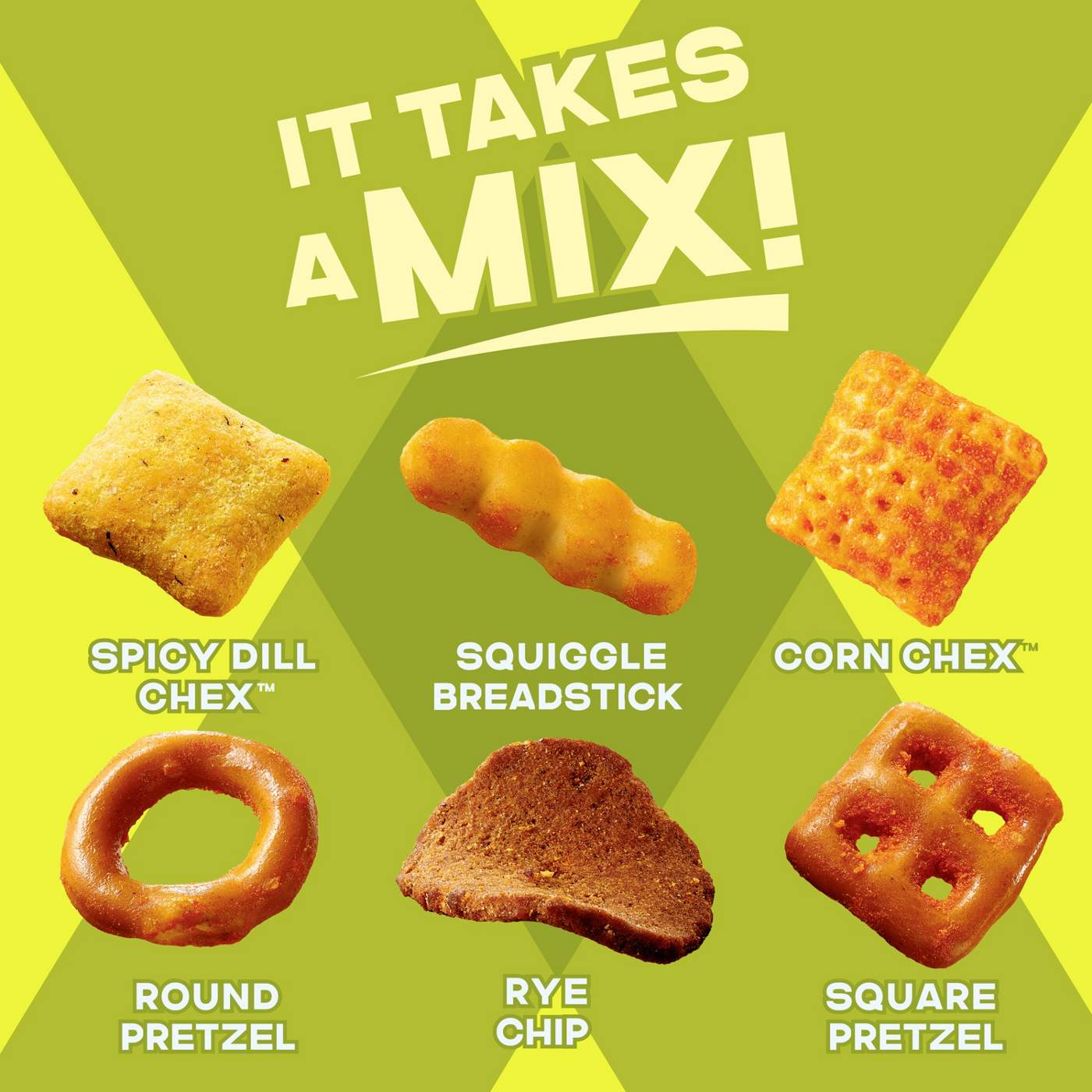 Chex Mix Spicy Dill Snack Mix - Family Size; image 5 of 5