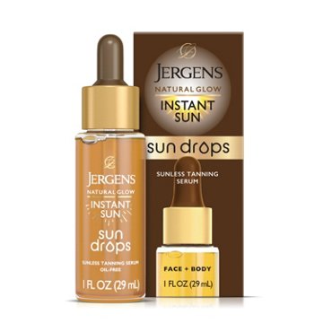 Jergens Sun Drops Tanning Serum Jergens Natural Glow Instant