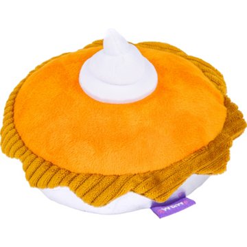 Woof & Whiskers Pumpkin Pie Dog Toy