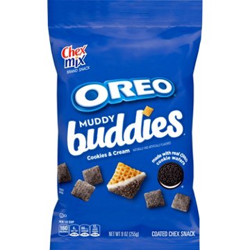 Chex Mix Muddy Buddies Oreo Cookies & Cream Snack