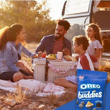 Chex Mix Muddy Buddies Oreo Cookies & Cream Snack
