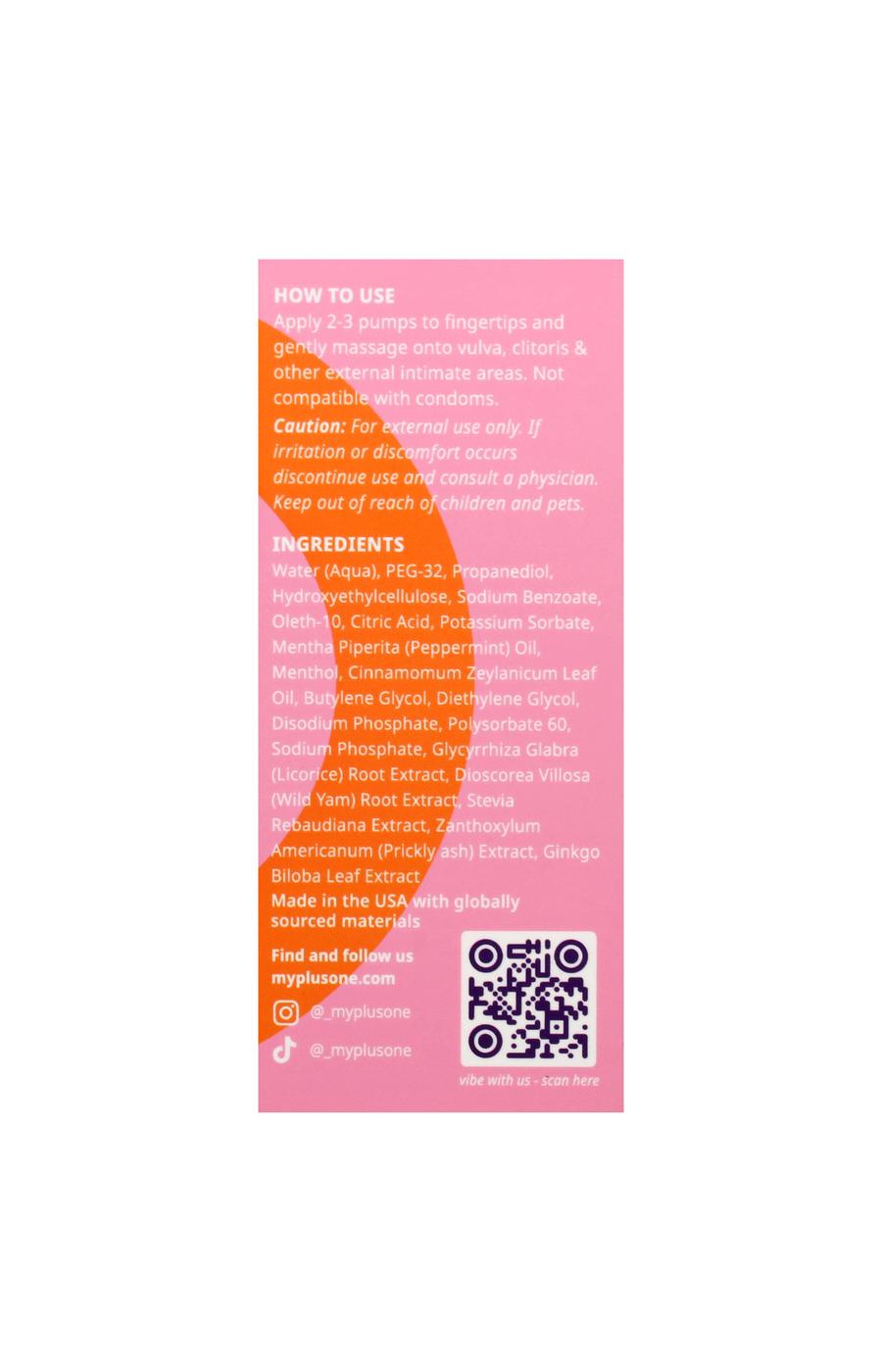 plusOne Spark Arousal Serum; image 2 of 2