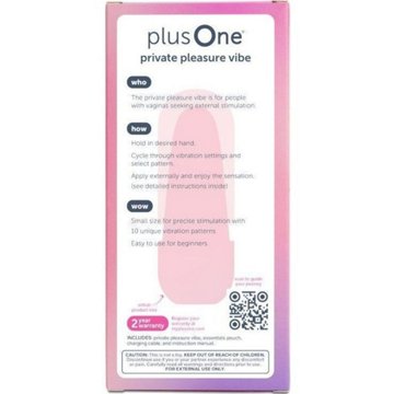 plusOne Private Pleasure Bullet Vibrator