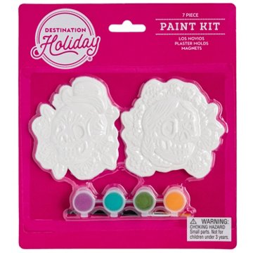 Destination Holiday Day Of The Dead Magnet Painting Set