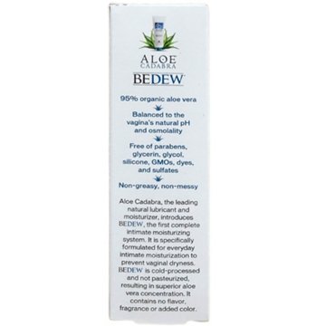 Aloe Cadabra Bedew Natural Intimate Moisturizer Refill, 2.9 oz
