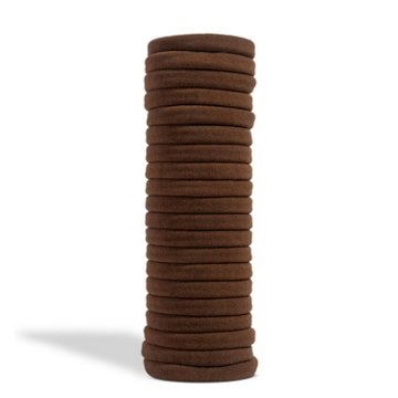 Kitsch Seamless Elastic Hair Ties - Chocolate