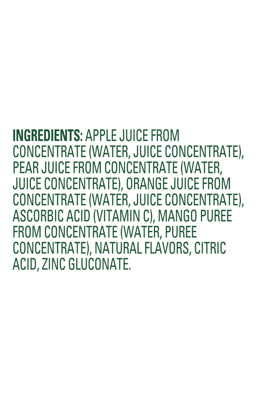 Juicy Juice Immune System Support 100% Juice 8 pk Boxes - Orange Mango; image 2 of 3