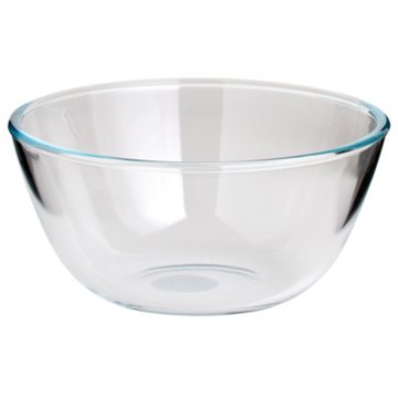 our goods Medium Glass Bowl, 91 oz
